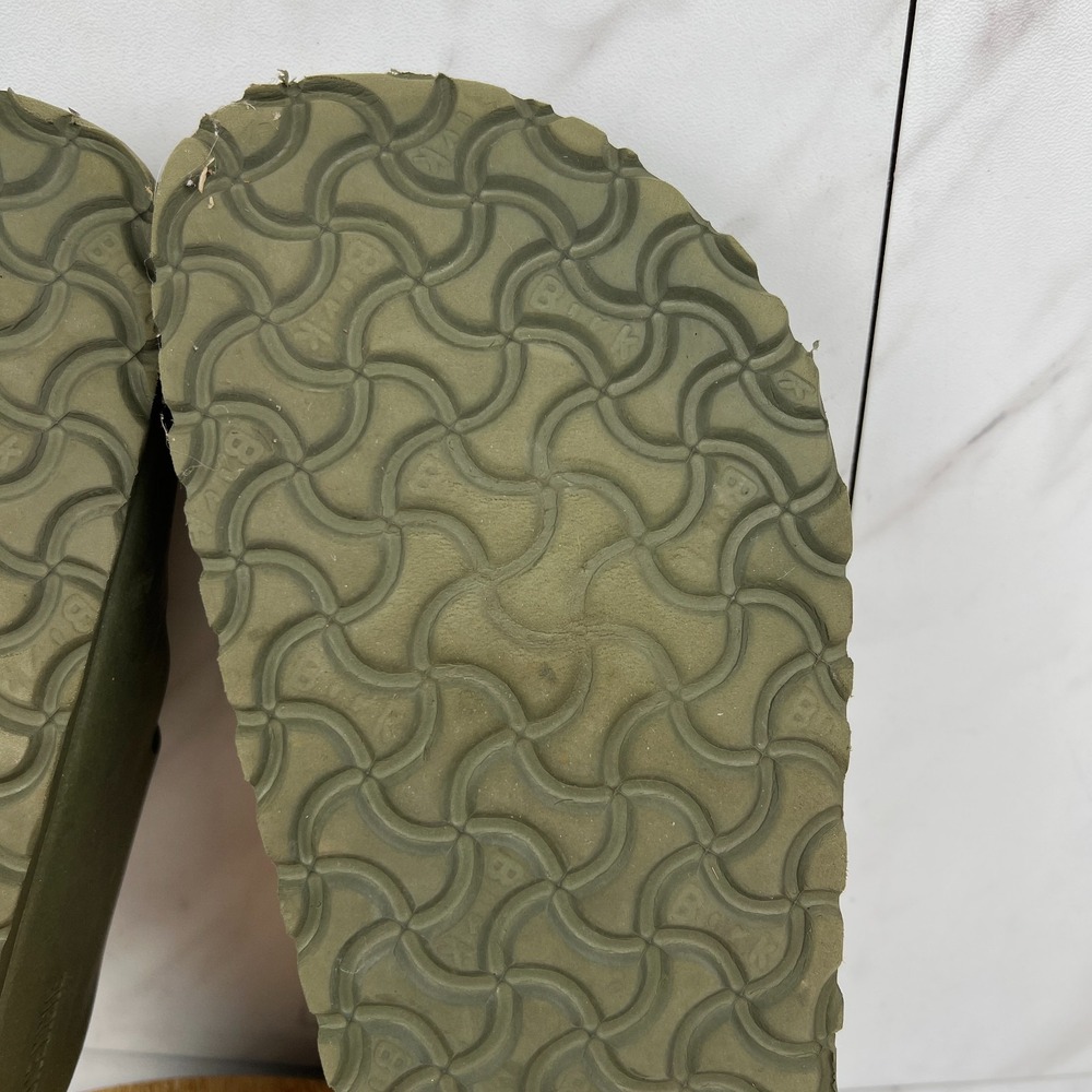 Birkenstock Arizona EVA Mens Size 9 [EU 42] Green Rubber Slides Sandals Shoes - Picture 8 of 10